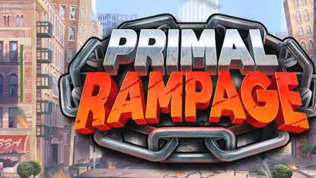 Visual hutan lebat dengan simbol slot Primal Rampage